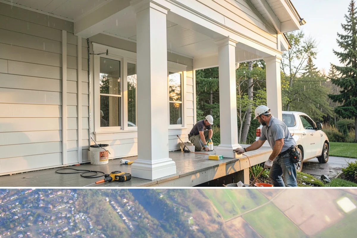 Appliance Garage Construction in Algona, King County, WA - This built-in upgrade fits any season and is easily combined with a broader cabinetry project.
