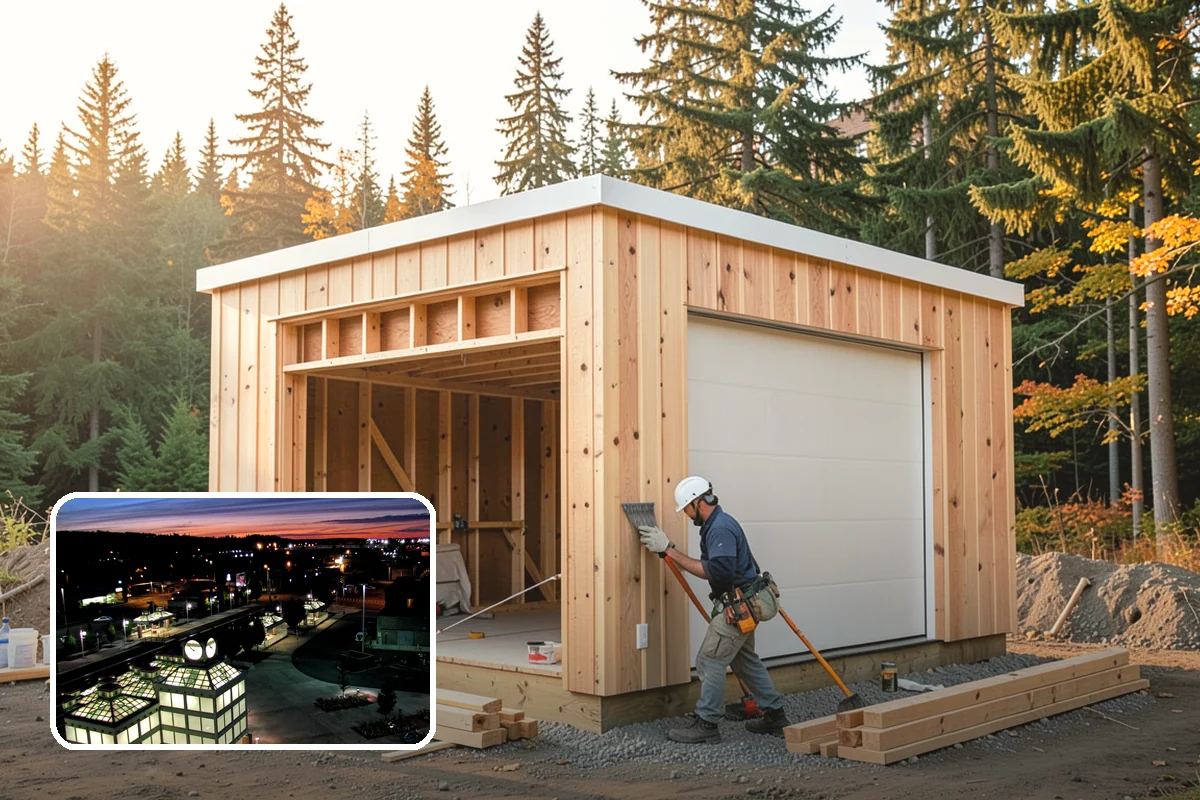 Appliance Garage Construction in Auburn, King County, WA - Clutter-free countertops with appliances still accessible