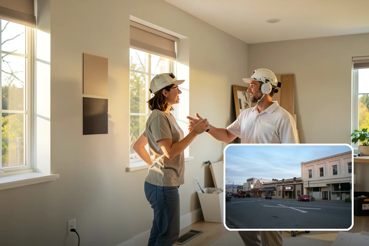 Appliance Garage Construction in Burlington, Skagit County, WA - Clutter-free countertops with appliances still accessible