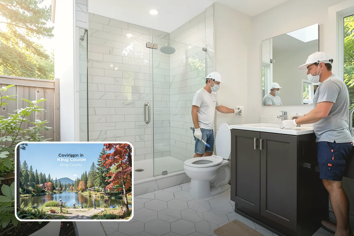 Appliance Garage Construction in Covington, King County, WA - Clutter-free countertops with appliances still accessible