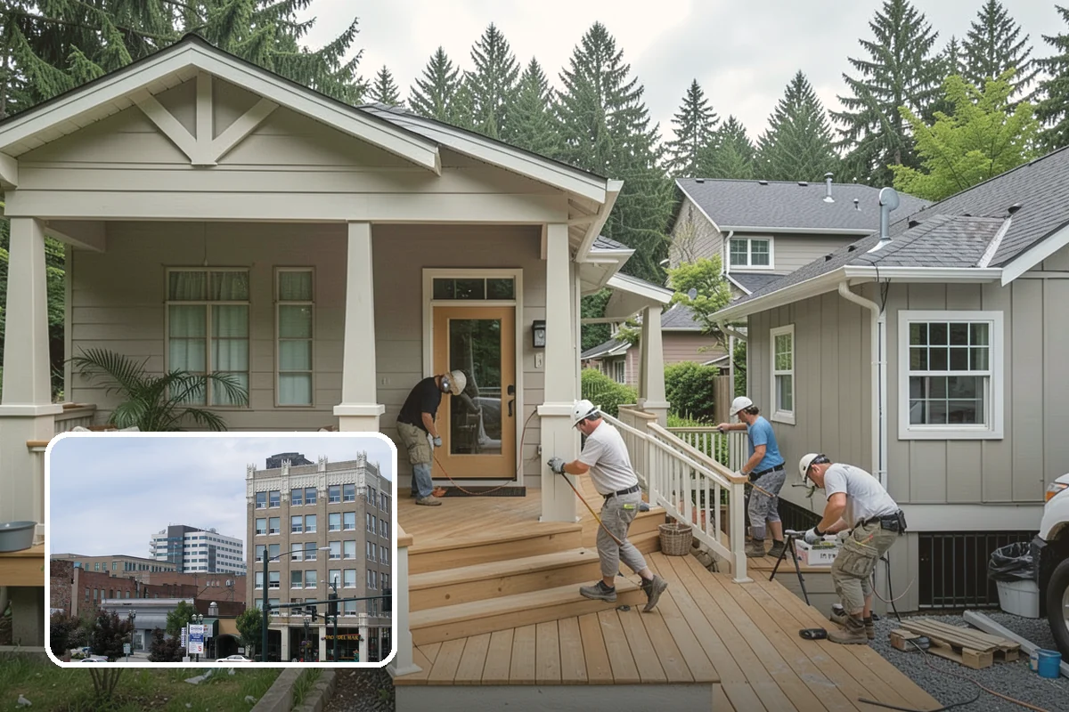 Appliance Garage Construction in Everett, Snohomish County, WA - Clutter-free countertops with appliances still accessible