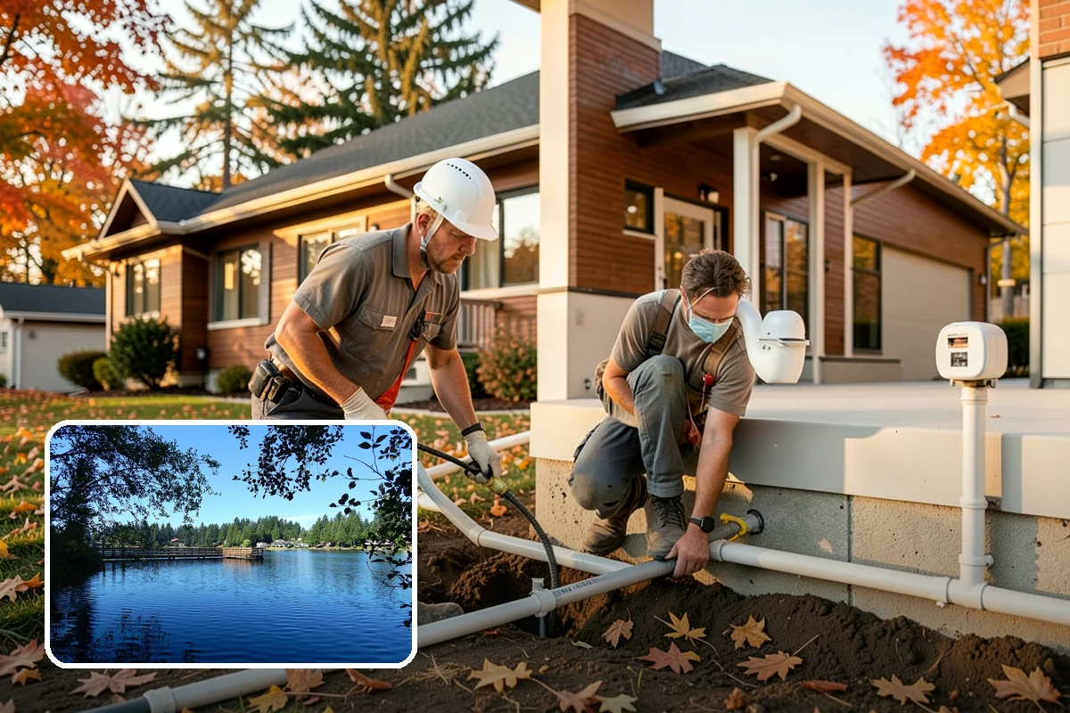 Appliance Garage Construction in Federal Way, King County, WA - Clutter-free countertops with appliances still accessible