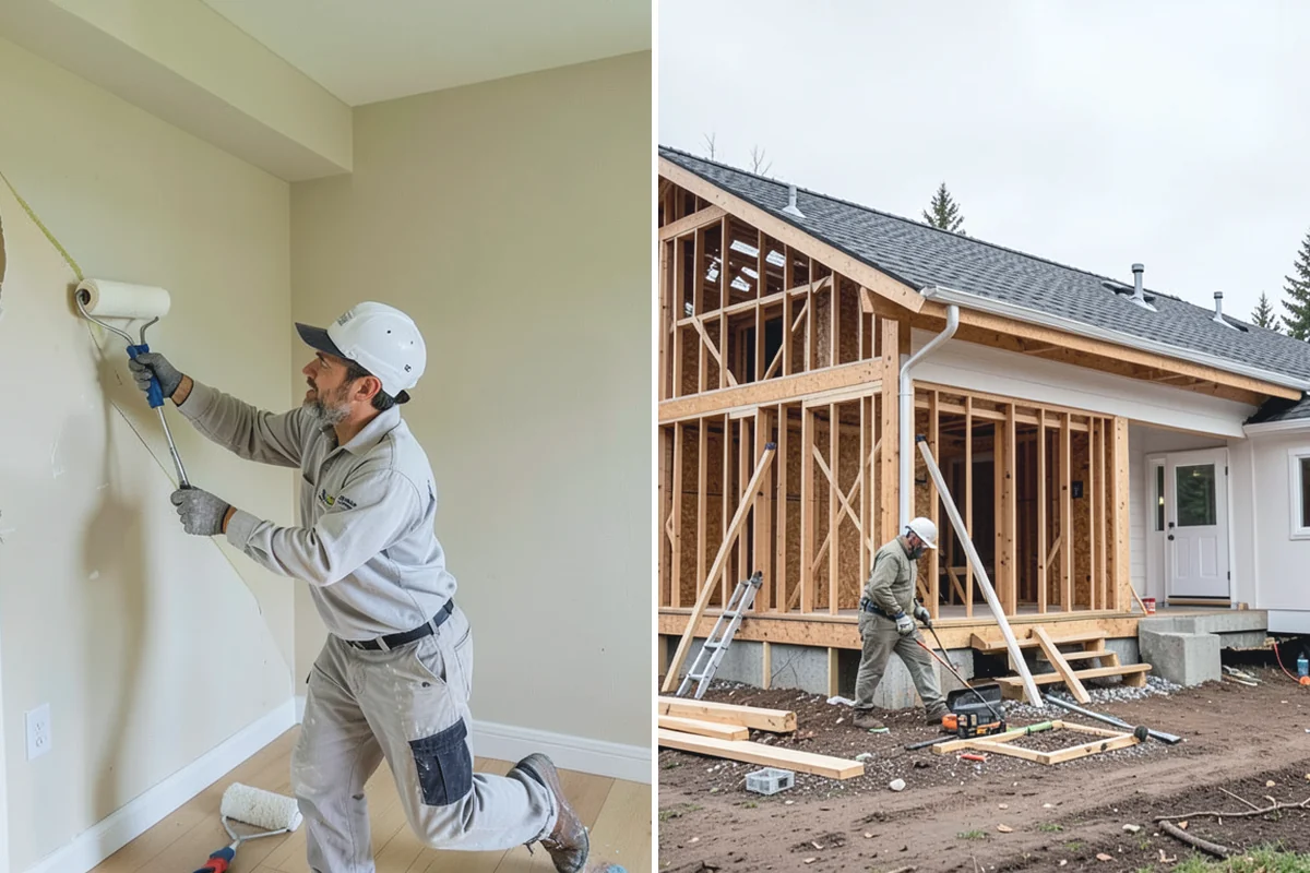 Appliance Garage Construction in Granite Falls, Snohomish County, WA - Identify appliances and measure counter space