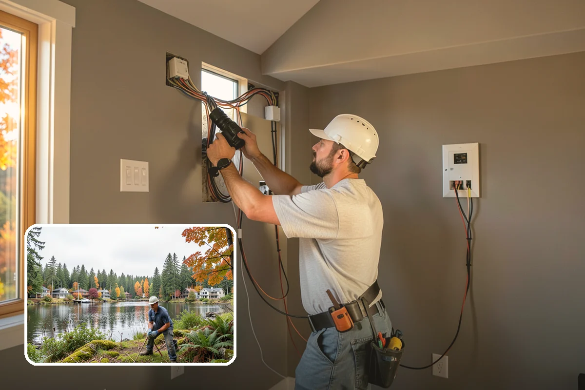 Appliance Garage Construction in La Conner, Skagit County, WA - Clutter-free countertops with appliances still accessible