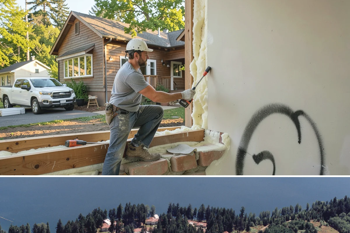 Appliance Garage Construction in Lakewood, Pierce County, WA - This built-in upgrade fits any season and is easily combined with a broader cabinetry project.