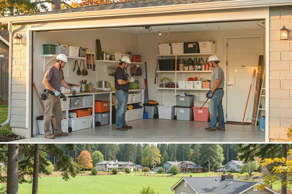 Appliance Garage Construction in Lyman, Skagit County, WA - This built-in upgrade fits any season and is easily combined with a broader cabinetry project.
