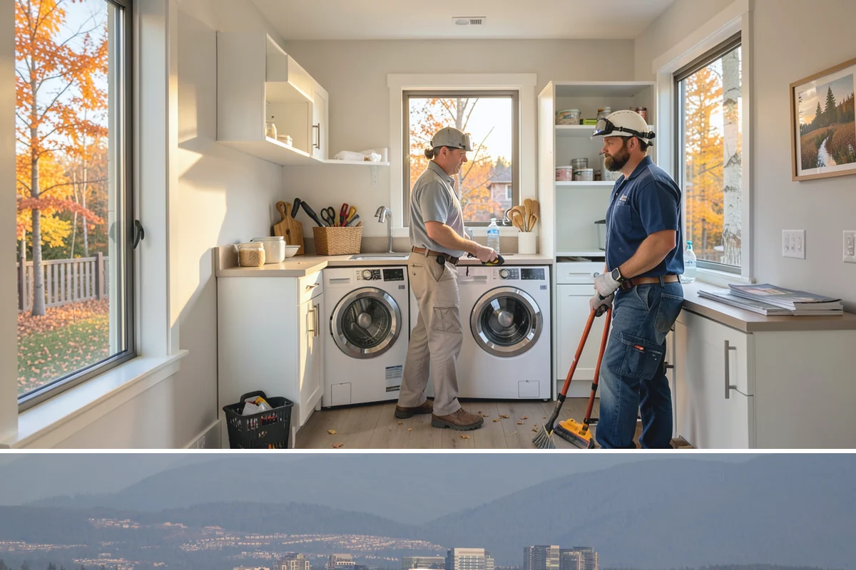 Appliance Garage Construction in Medina, King County, WA - This built-in upgrade fits any season and is easily combined with a broader cabinetry project.
