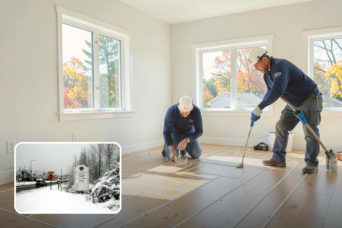 Appliance Garage Construction in Newcastle, King County, WA - Clutter-free countertops with appliances still accessible