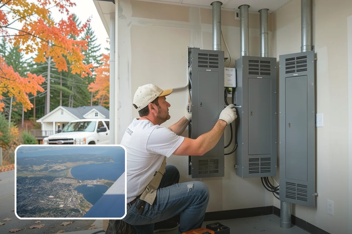 Appliance Garage Construction in Oak Harbor, Island County, WA - Clutter-free countertops with appliances still accessible