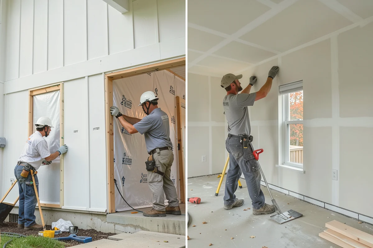 Appliance Garage Construction in Orting, Pierce County, WA - Identify appliances and measure counter space