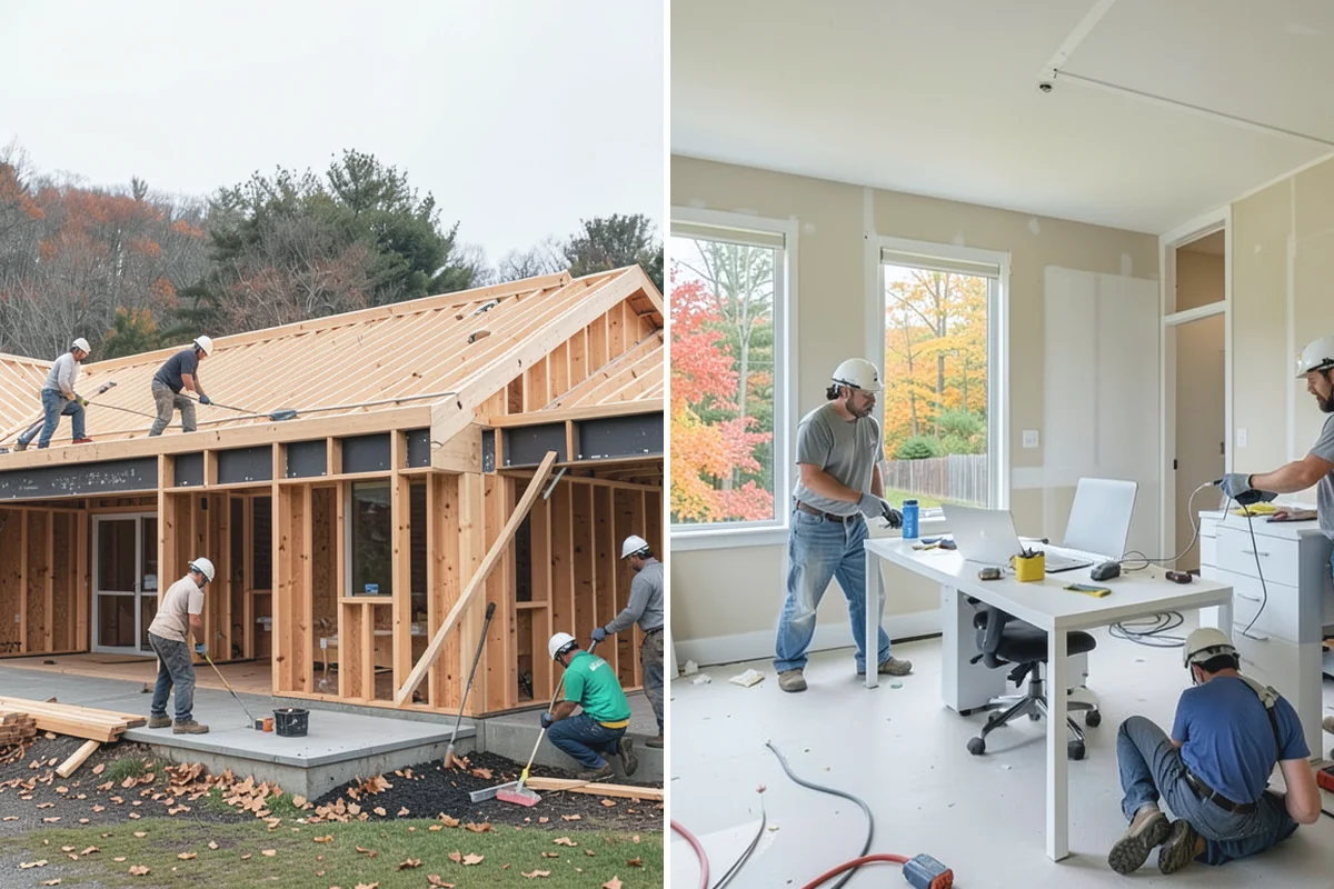 Appliance Garage Construction in Redmond, King County, WA - Identify appliances and measure counter space