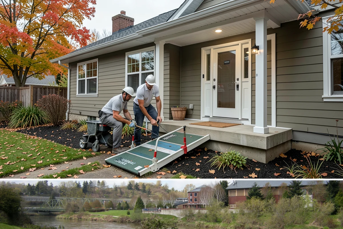 Appliance Garage Construction in Tukwila, King County, WA - This built-in upgrade fits any season and is easily combined with a broader cabinetry project.