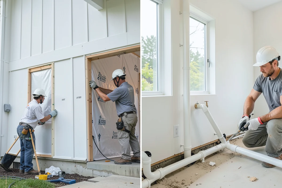Appliance Garage Construction in Woodinville, King County, WA - Identify appliances and measure counter space
