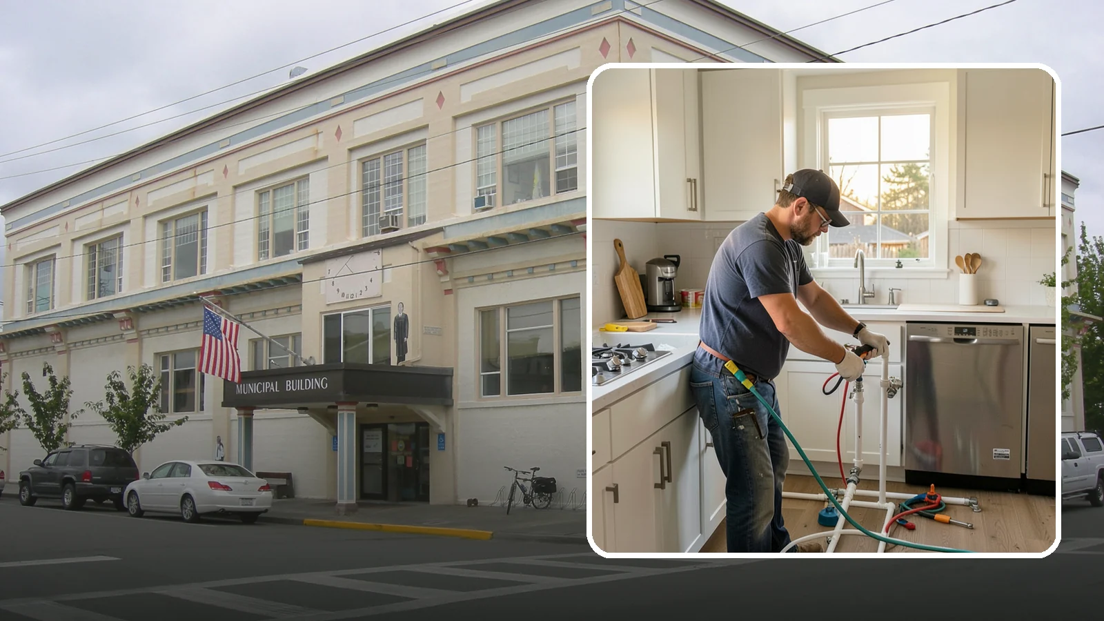 Appliance Installation in Anacortes, Skagit County, WA - Installing kitchen appliances such as ranges, dishwashers, refrigerators, and microwaves with correct utility connections.