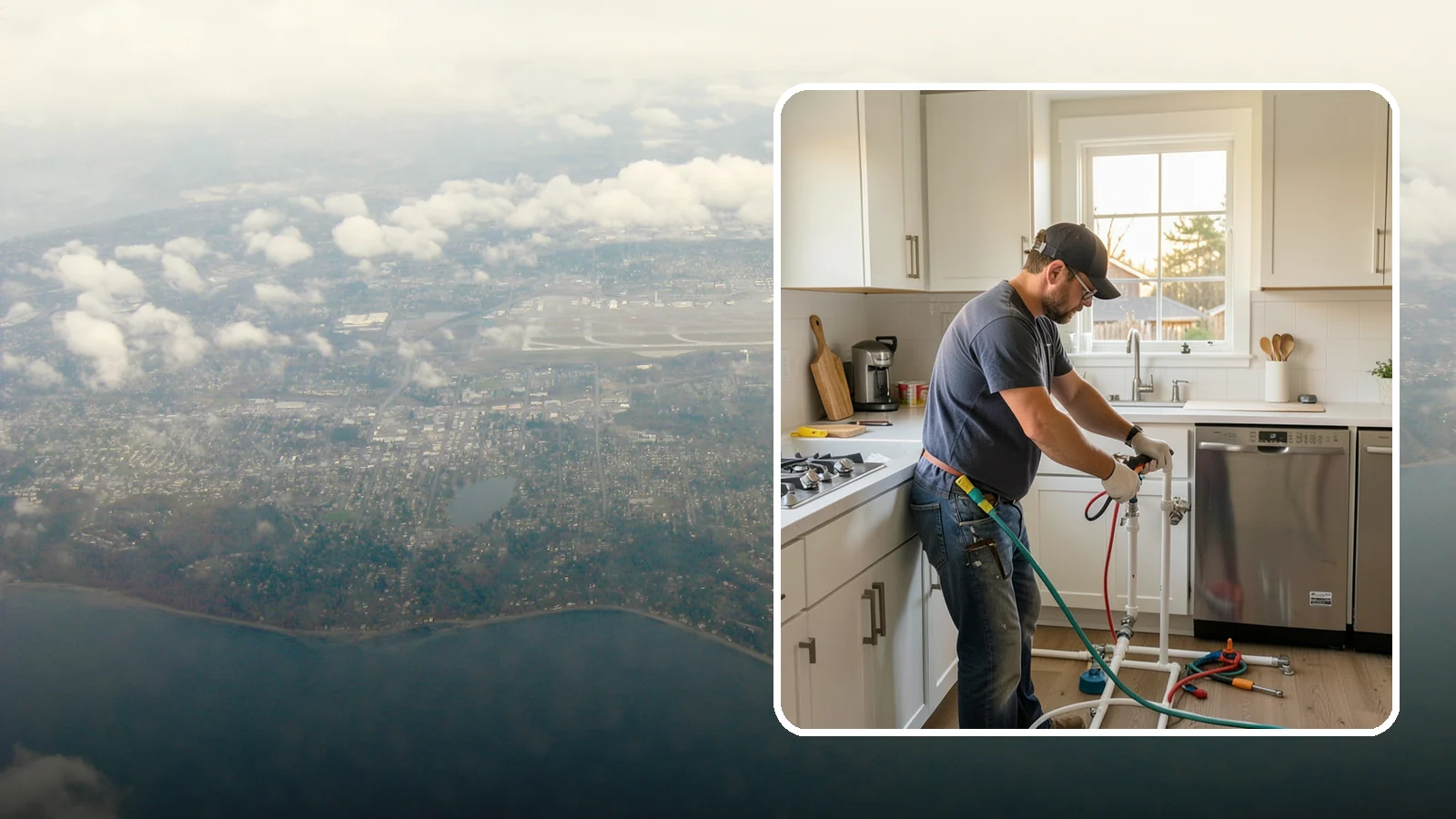 Appliance Installation in Burien, King County, WA - Installing kitchen appliances such as ranges, dishwashers, refrigerators, and microwaves with correct utility connections.