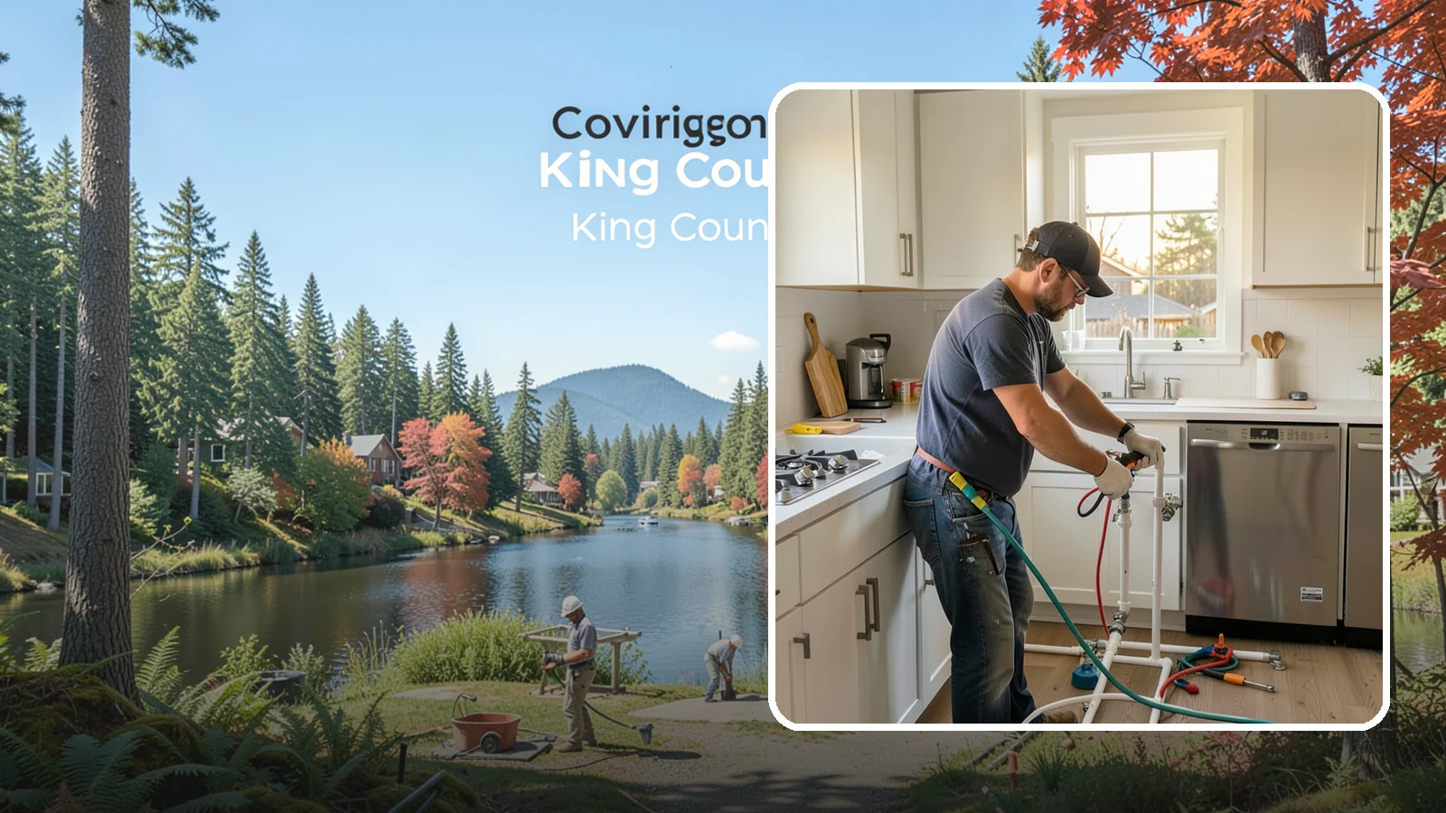 Appliance Installation in Covington, King County, WA - Installing kitchen appliances such as ranges, dishwashers, refrigerators, and microwaves with correct utility connections.