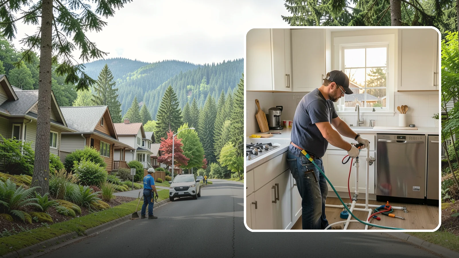 Appliance Installation in Darrington, Snohomish County, WA - Installing kitchen appliances such as ranges, dishwashers, refrigerators, and microwaves with correct utility connections.