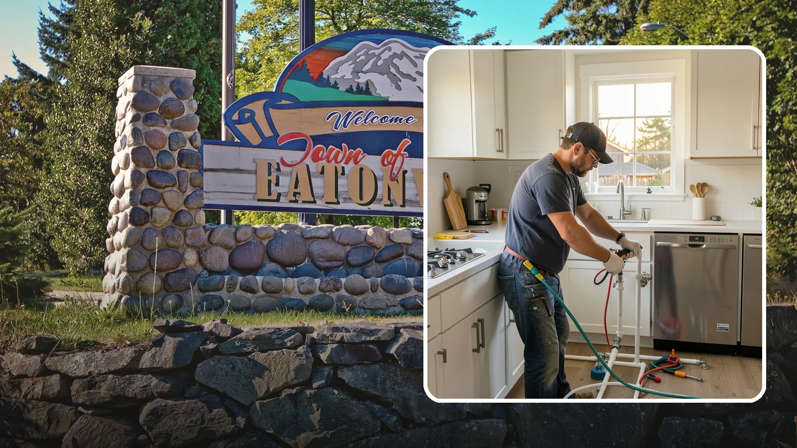 Appliance Installation in Eatonville, Pierce County, WA - Installing kitchen appliances such as ranges, dishwashers, refrigerators, and microwaves with correct utility connections.