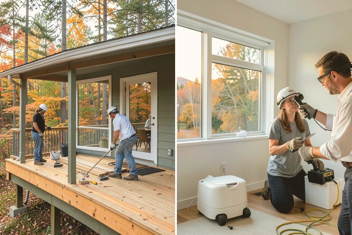 Appliance Installation in Eatonville, Pierce County, WA - Confirm rough-ins and utility connections