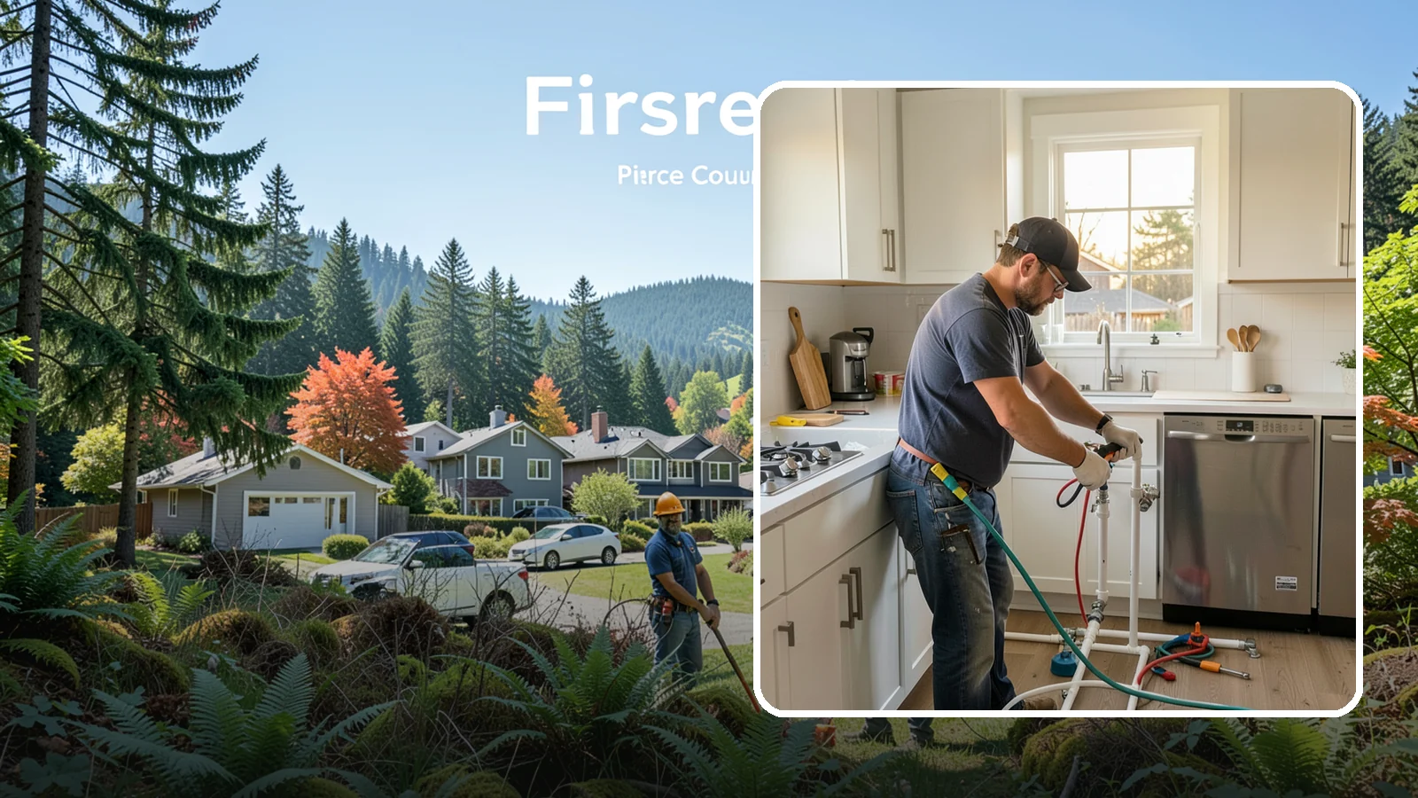 Appliance Installation in Fircrest, Pierce County, WA - Installing kitchen appliances such as ranges, dishwashers, refrigerators, and microwaves with correct utility connections.