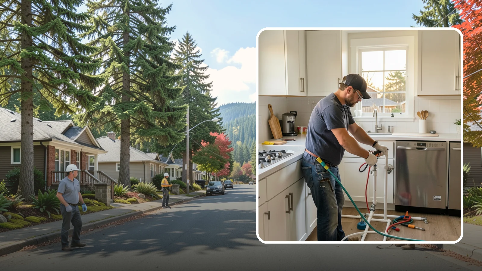 Appliance Installation in Hunts Point, King County, WA - Installing kitchen appliances such as ranges, dishwashers, refrigerators, and microwaves with correct utility connections.