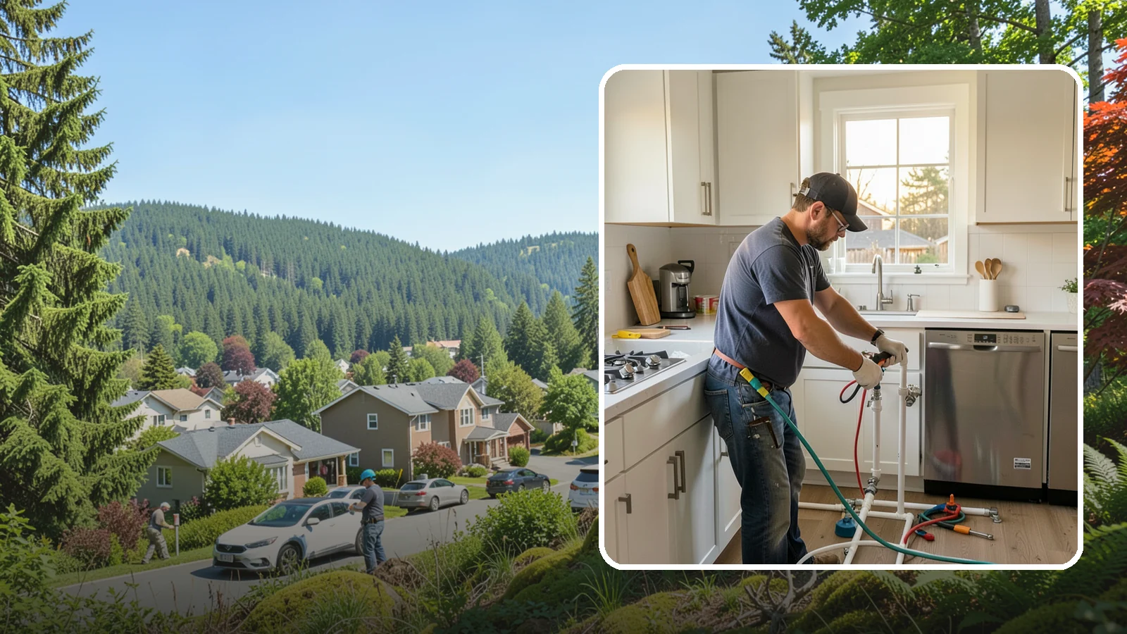 Appliance Installation in Index, Snohomish County, WA - Installing kitchen appliances such as ranges, dishwashers, refrigerators, and microwaves with correct utility connections.