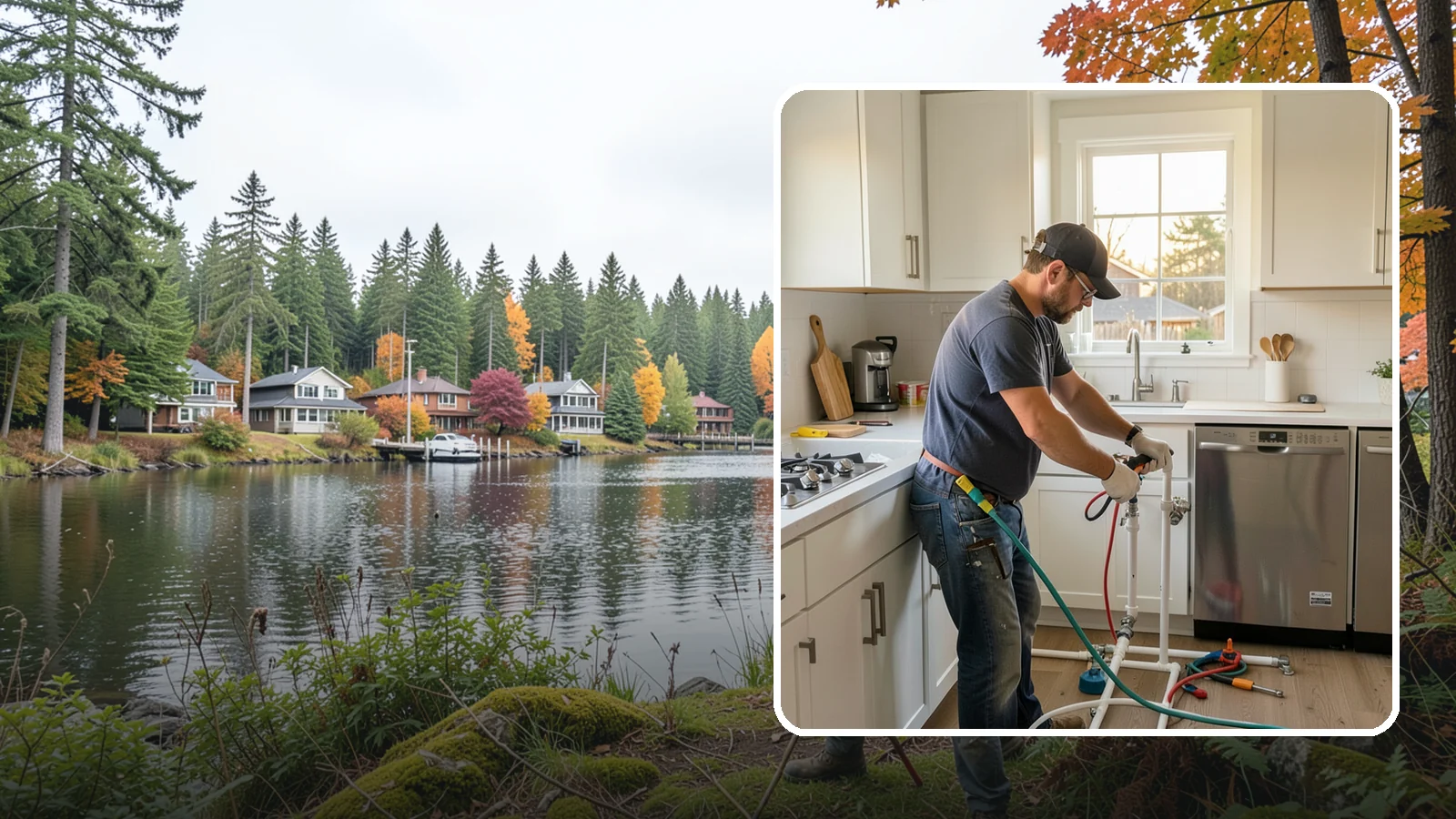 Appliance Installation in La Conner, Skagit County, WA - Installing kitchen appliances such as ranges, dishwashers, refrigerators, and microwaves with correct utility connections.