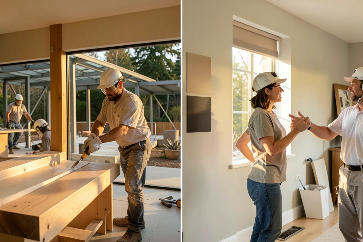 Appliance Installation in Maple Valley, King County, WA - Confirm rough-ins and utility connections