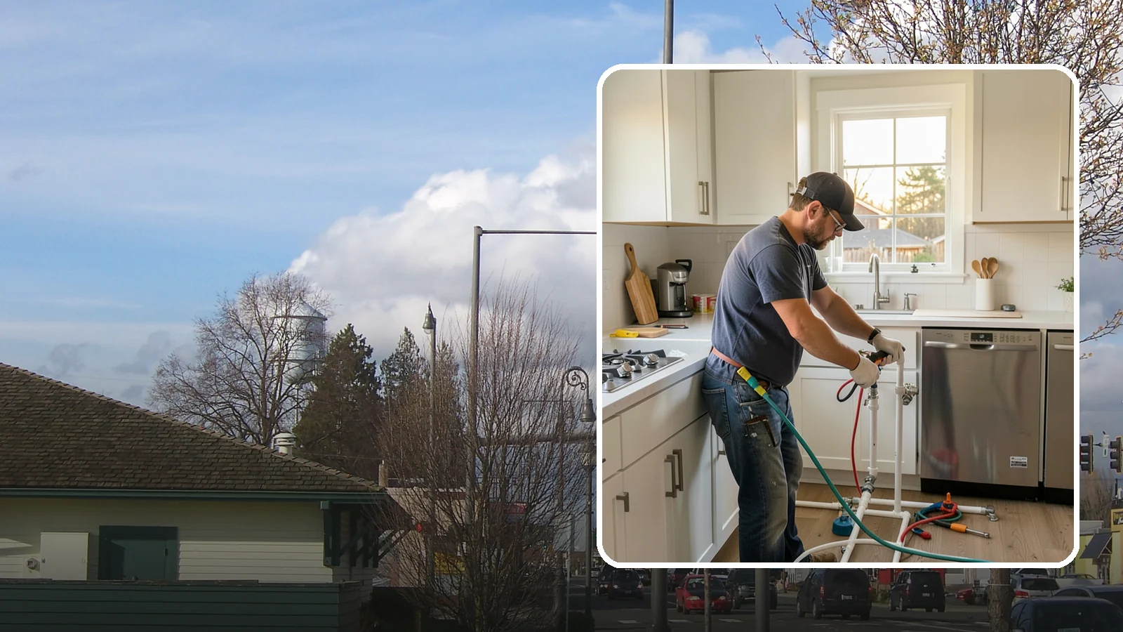 Appliance Installation in Marysville, Snohomish County, WA - Installing kitchen appliances such as ranges, dishwashers, refrigerators, and microwaves with correct utility connections.