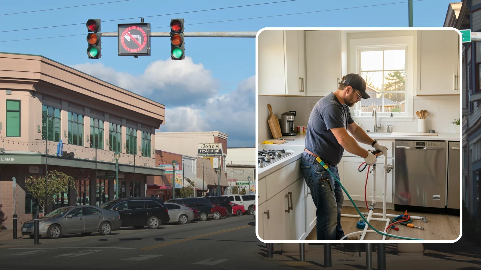 Appliance Installation in Monroe, Snohomish County, WA - Installing kitchen appliances such as ranges, dishwashers, refrigerators, and microwaves with correct utility connections.