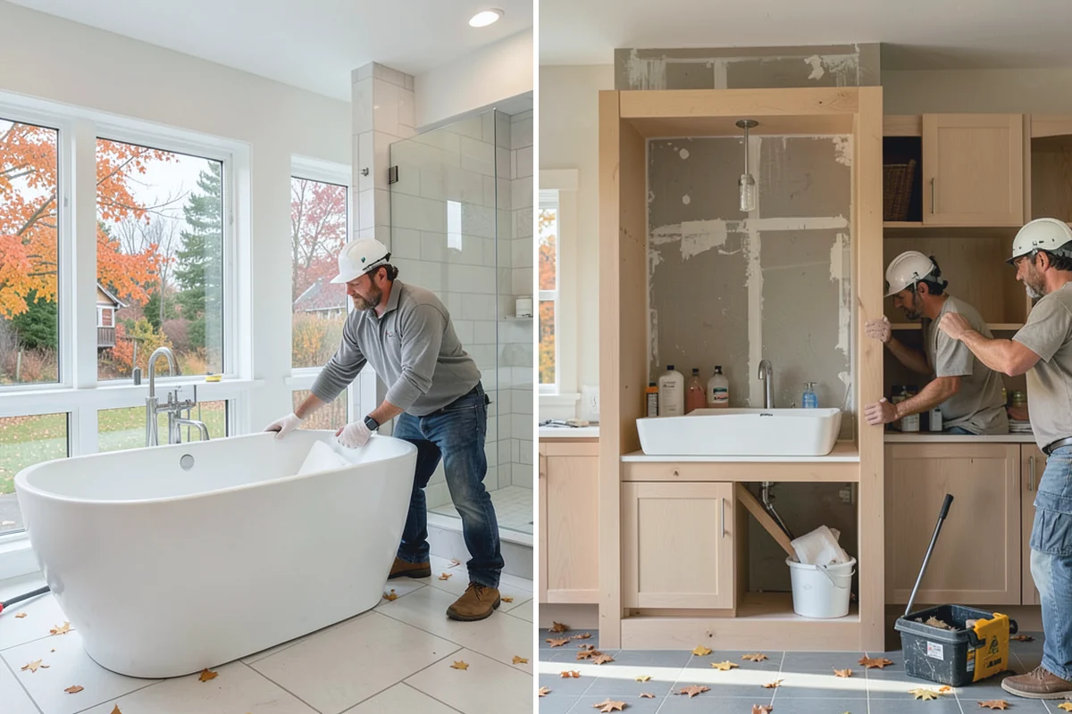 Appliance Installation in Wilkeson, Pierce County, WA - Confirm rough-ins and utility connections