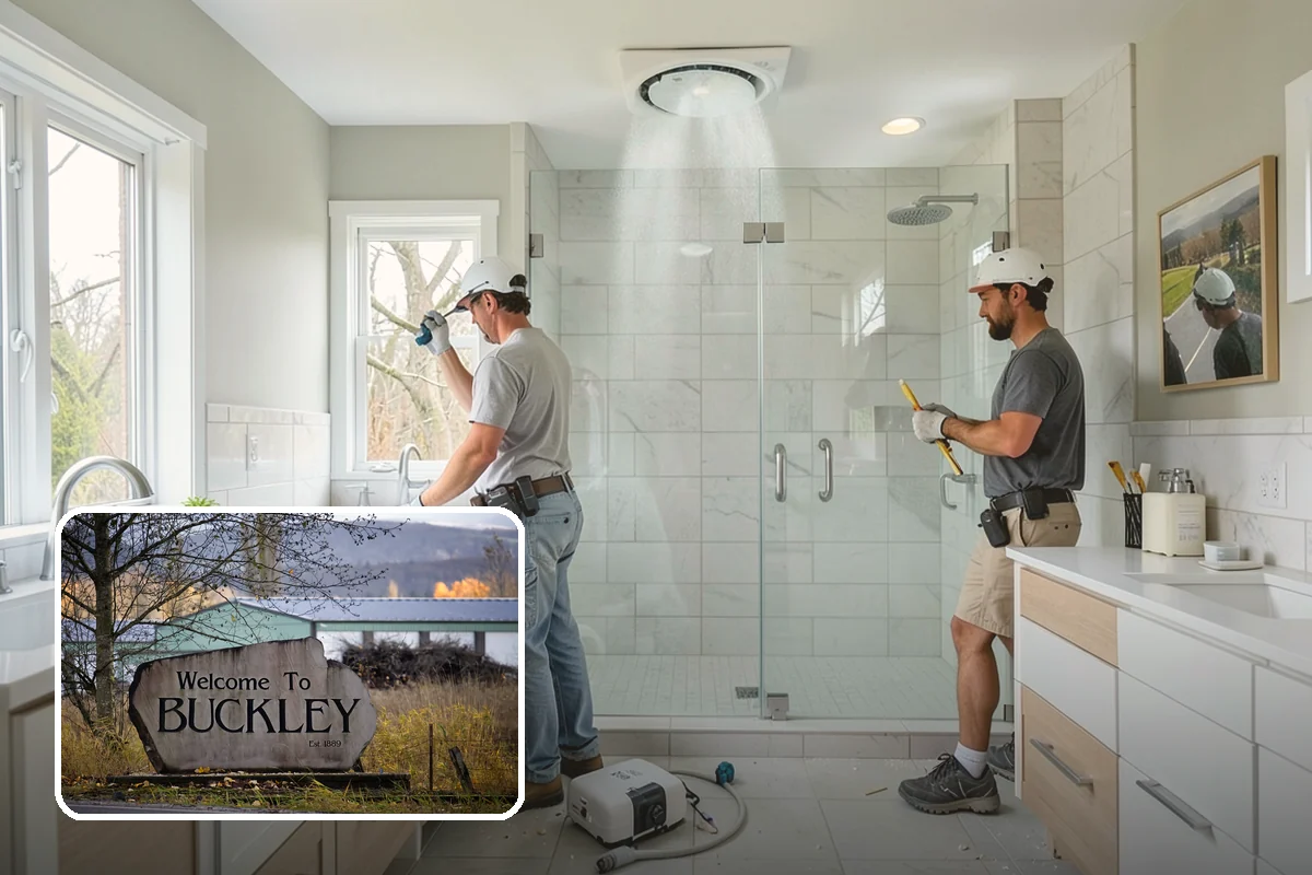 Arbor Construction in Buckley, Pierce County, WA - Defines garden entries and pathways
