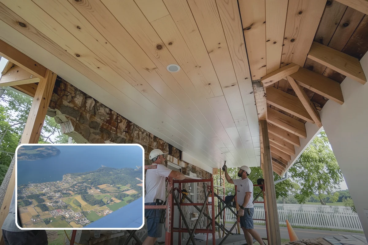 Arbor Construction in Coupeville, Island County, WA - Defines garden entries and pathways