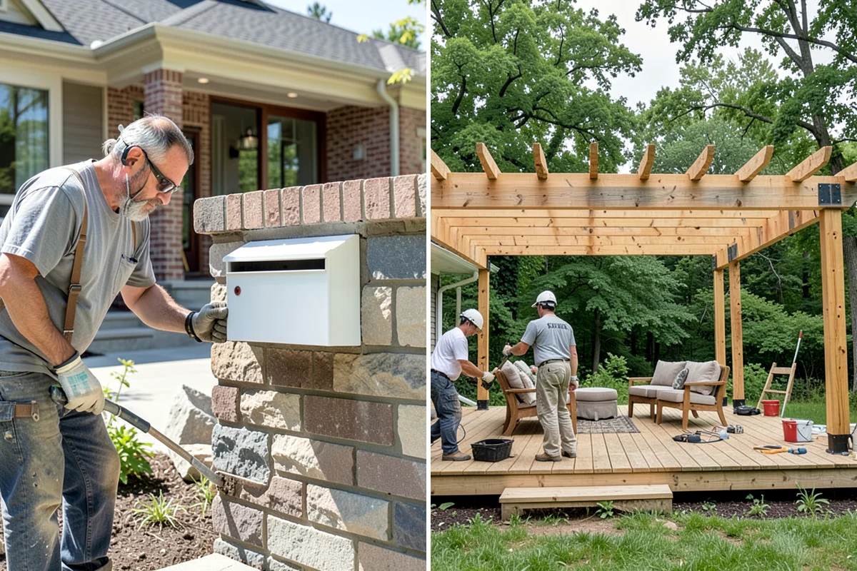 Arbor Construction in Enumclaw, King County, WA - Select the arbor style and placement