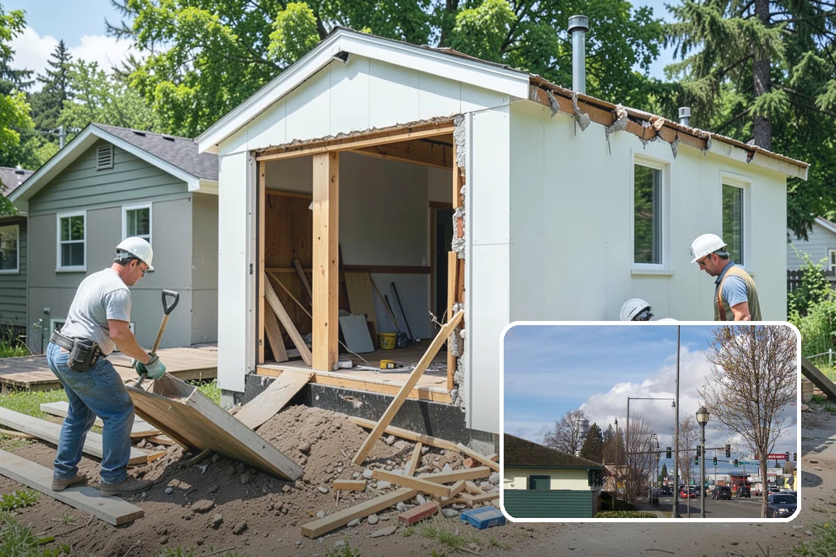 Arbor Construction in Marysville, Snohomish County, WA - Defines garden entries and pathways