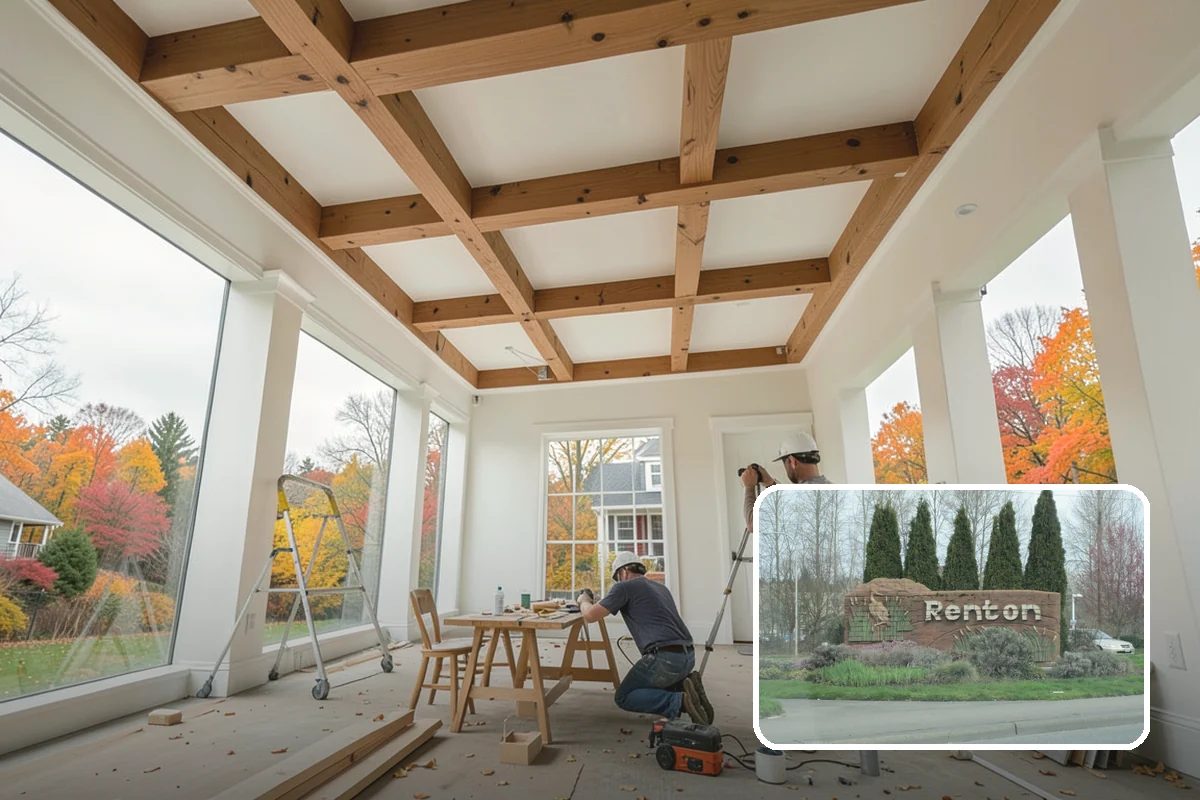 Arbor Construction in Renton, King County, WA - Defines garden entries and pathways