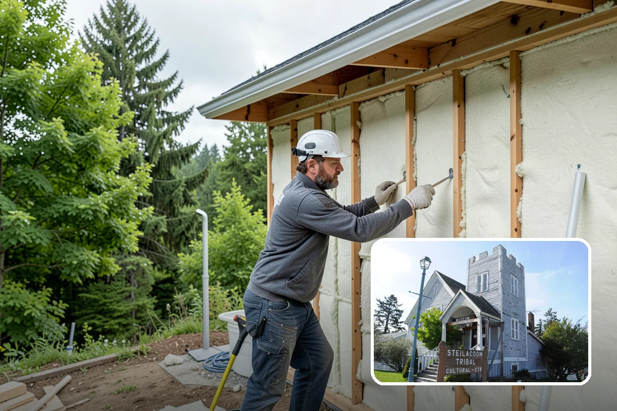 Arbor Construction in Steilacoom, Pierce County, WA - Defines garden entries and pathways
