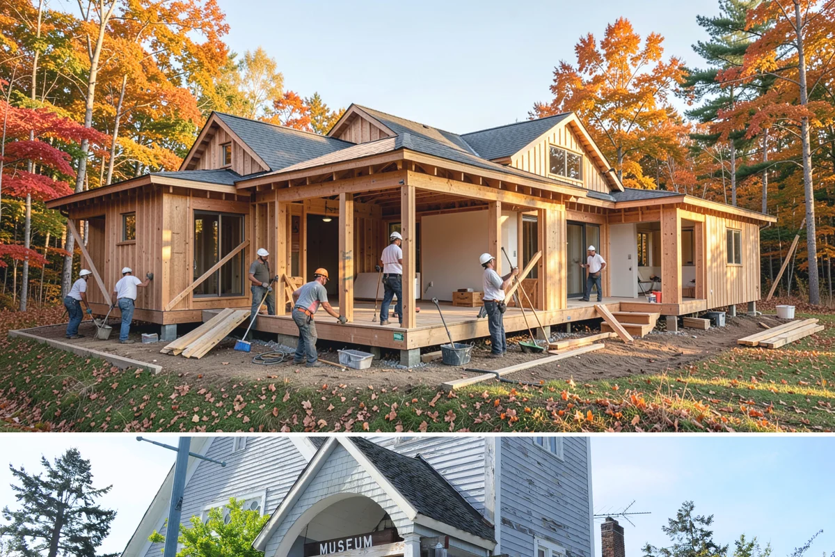 Arbor Construction in Steilacoom, Pierce County, WA - Install in spring or summer so footings cure and finishes bond before fall planting and rain.