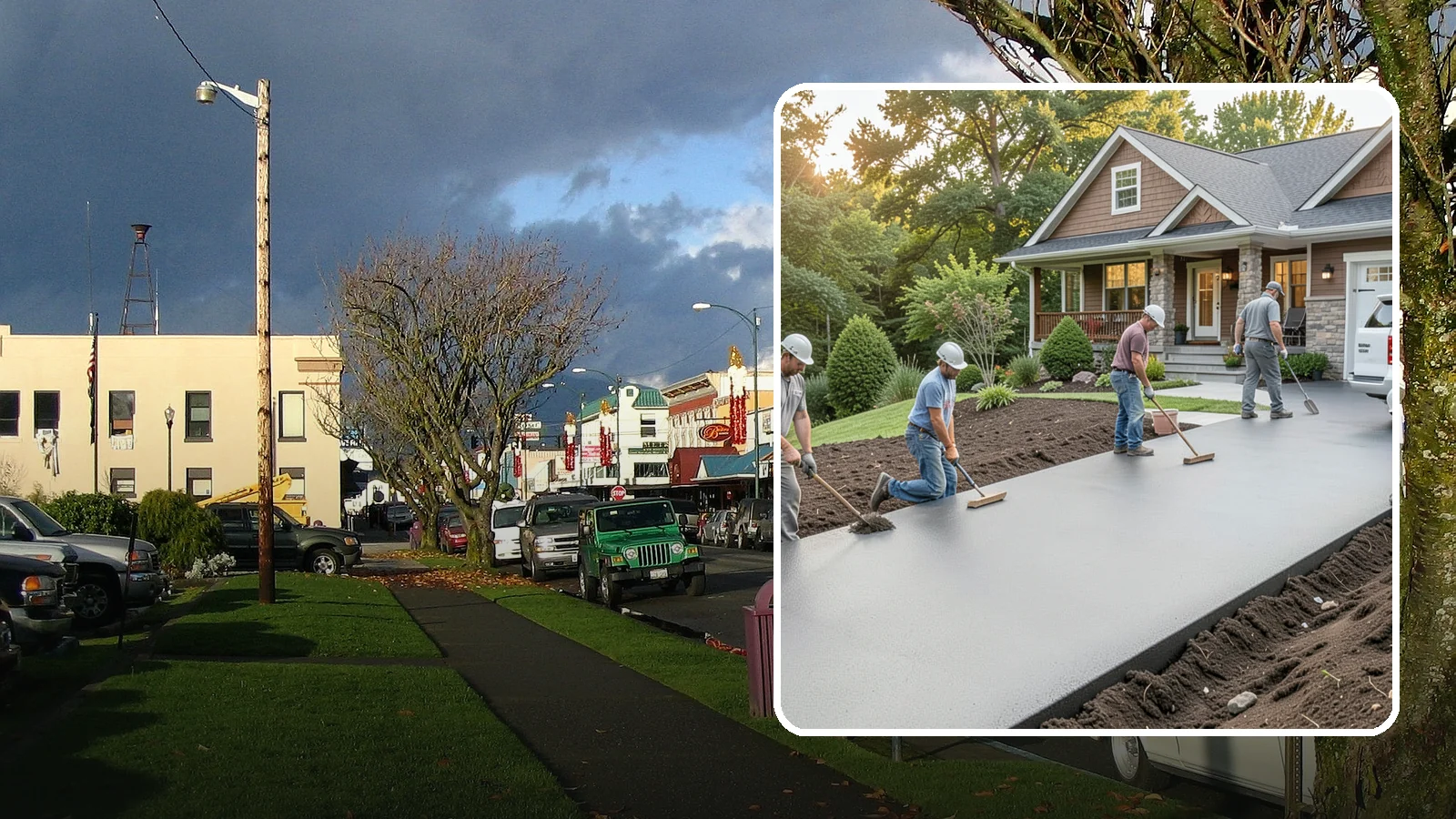 Asphalt Driveway Installation in Arlington, Snohomish County, WA - Laying a durable asphalt driveway with a proper base and grading for smooth, cost-effective all-weather access.