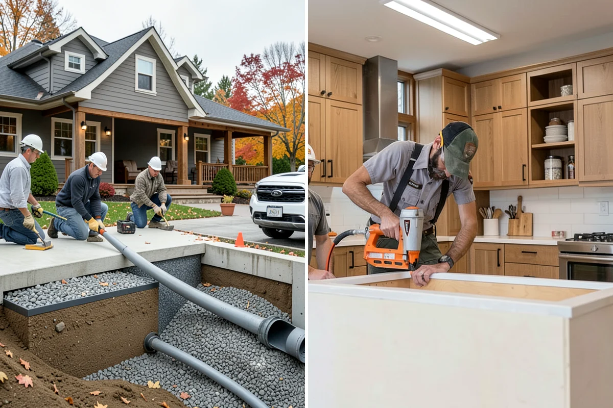 Asphalt Driveway Installation in Federal Way, King County, WA - Excavate and shape the driveway to grade