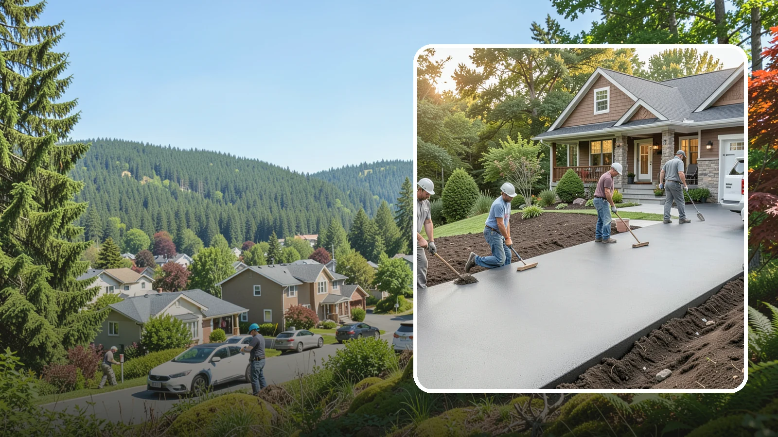 Asphalt Driveway Installation in Index, Snohomish County, WA - Laying a durable asphalt driveway with a proper base and grading for smooth, cost-effective all-weather access.