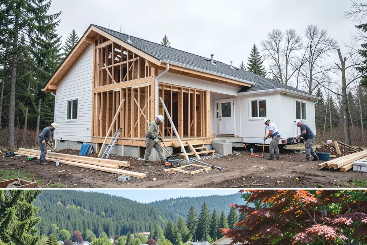 Asphalt Driveway Installation in Index, Snohomish County, WA - Asphalt is best placed in warm, dry weather from late spring through early fall so it compacts and cures correctly.