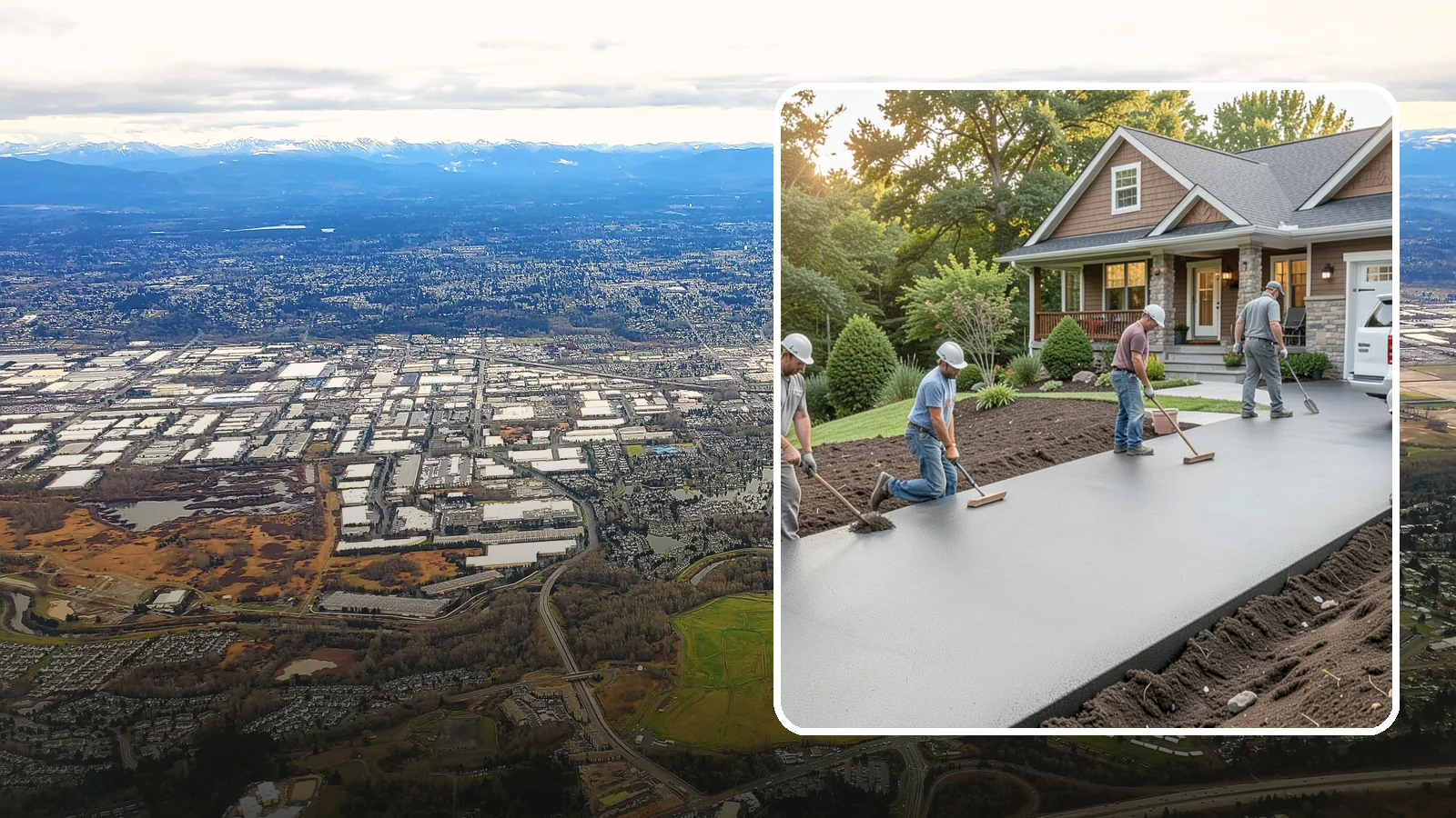 Asphalt Driveway Installation in Kent, King County, WA - Laying a durable asphalt driveway with a proper base and grading for smooth, cost-effective all-weather access.