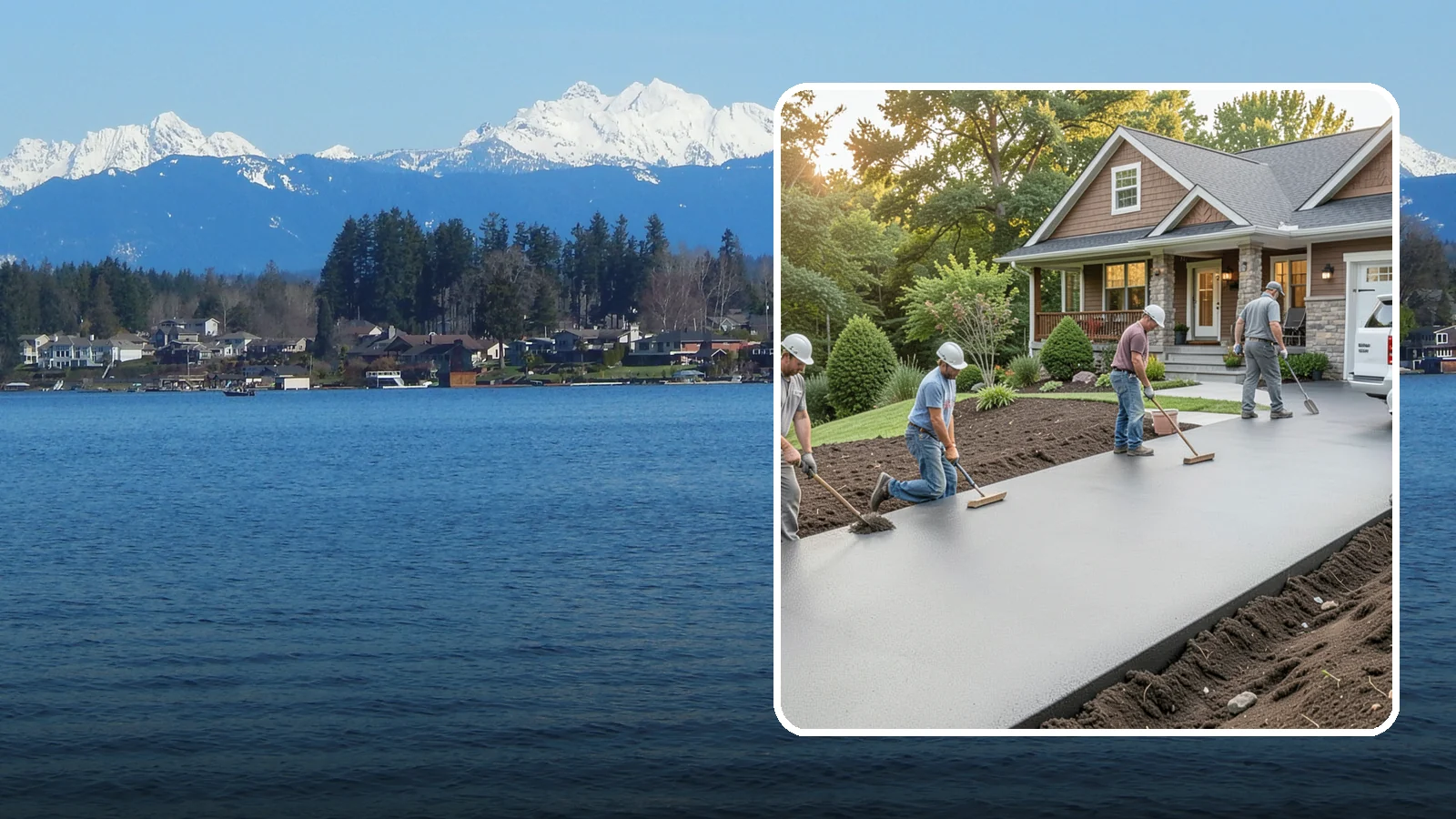 Asphalt Driveway Installation in Lake Stevens, Snohomish County, WA - Laying a durable asphalt driveway with a proper base and grading for smooth, cost-effective all-weather access.