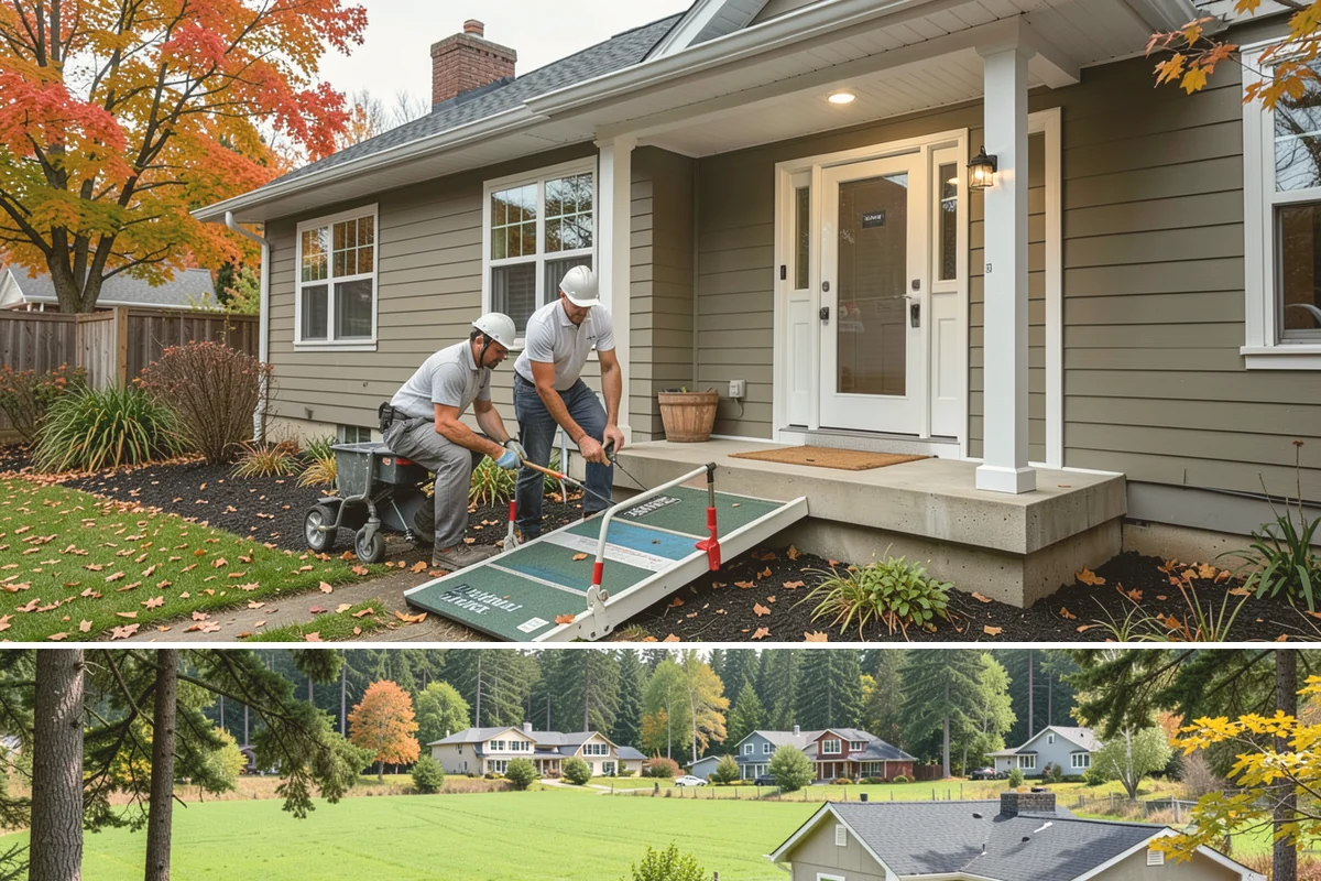 Asphalt Driveway Installation in Lyman, Skagit County, WA - Asphalt is best placed in warm, dry weather from late spring through early fall so it compacts and cures correctly.