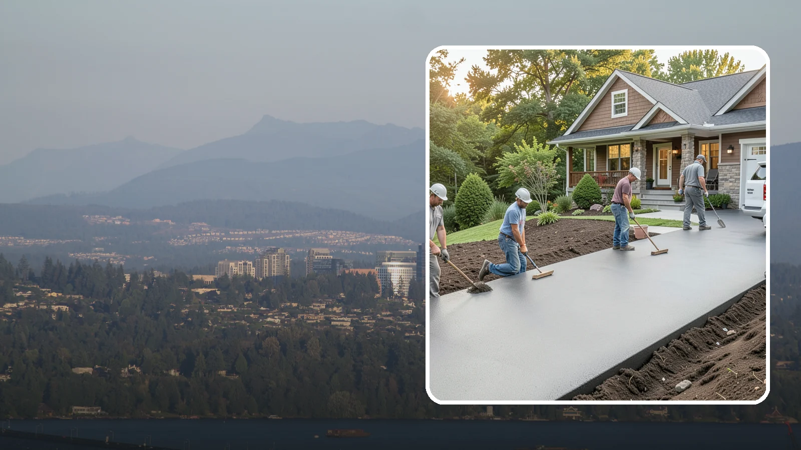 Asphalt Driveway Installation in Medina, King County, WA - Laying a durable asphalt driveway with a proper base and grading for smooth, cost-effective all-weather access.