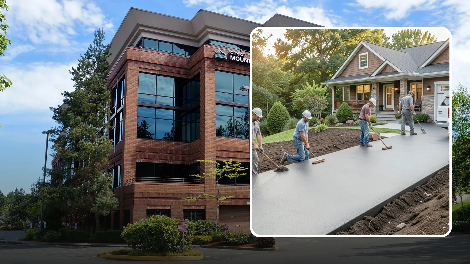Asphalt Driveway Installation in Mountlake Terrace, Snohomish County, WA - Laying a durable asphalt driveway with a proper base and grading for smooth, cost-effective all-weather access.