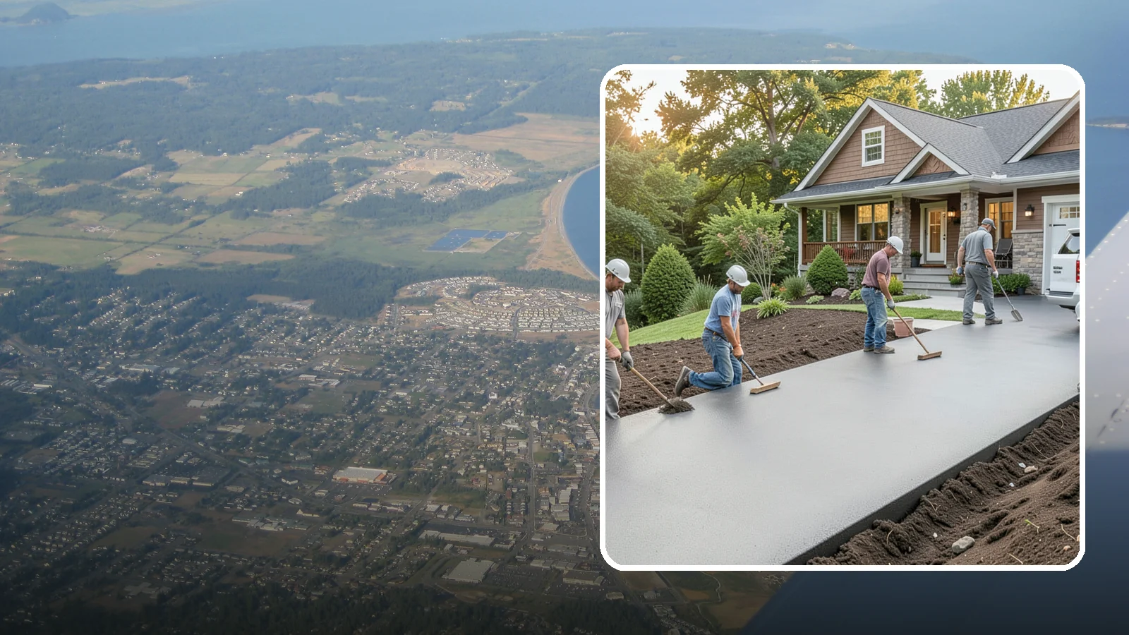 Asphalt Driveway Installation in Oak Harbor, Island County, WA - Laying a durable asphalt driveway with a proper base and grading for smooth, cost-effective all-weather access.