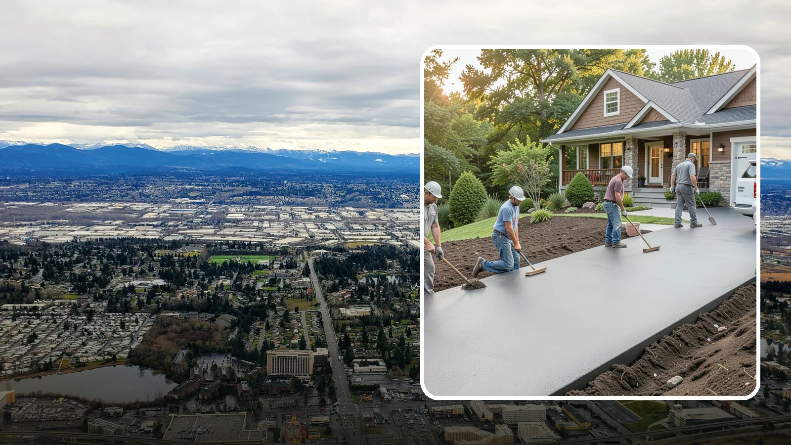 Asphalt Driveway Installation in SeaTac, King County, WA - Laying a durable asphalt driveway with a proper base and grading for smooth, cost-effective all-weather access.