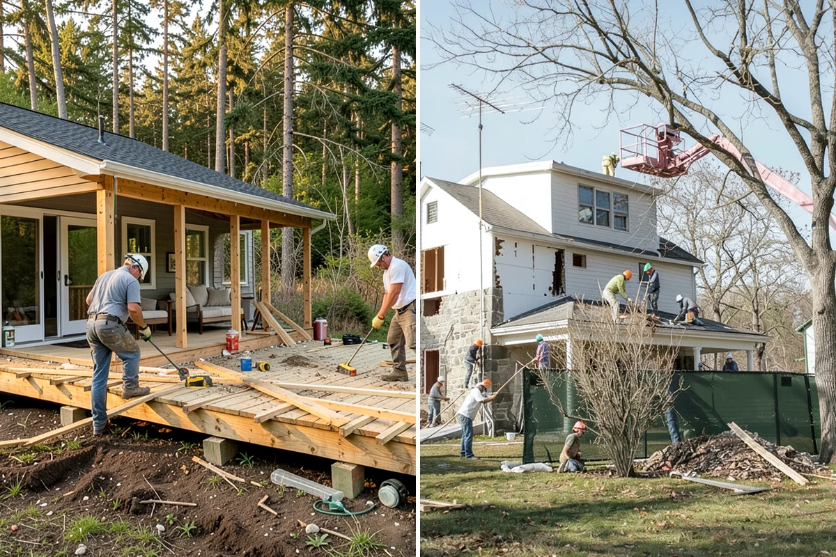 Asphalt Driveway Installation in Sedro-Woolley, Skagit County, WA - Excavate and shape the driveway to grade